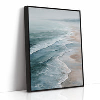 AL1876 - Premium Art Print - Black Framed Canvas image 1