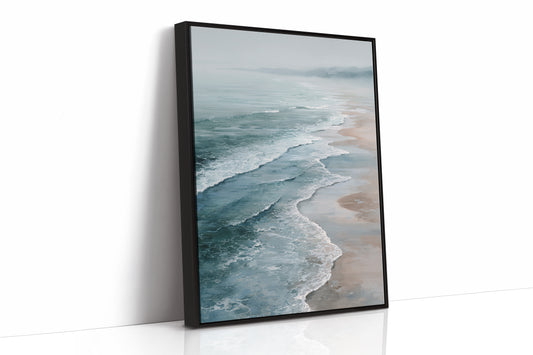 AL1876 - Premium Art Print - Black Framed Canvas image 1