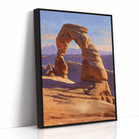 AL1879 - Premium Art Print - Black Framed Canvas image 1