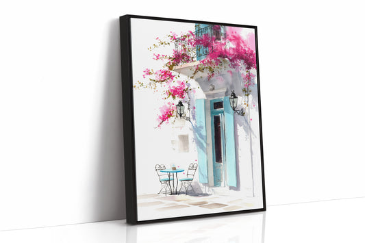 AL1869 - Premium Art Print - Black Framed Canvas image 1
