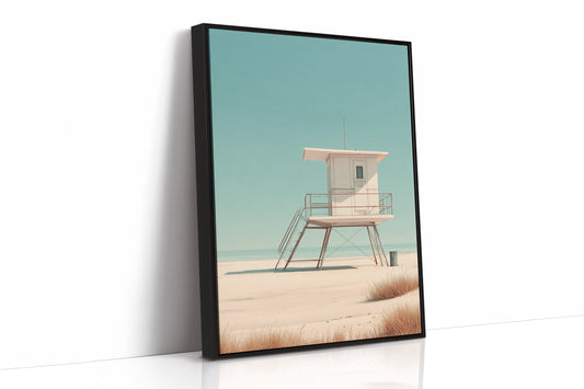 AL1871 - Premium Art Print - Black Framed Canvas image 1