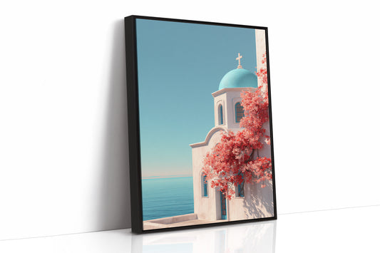AL1867 - Premium Art Print - Black Framed Canvas image 1