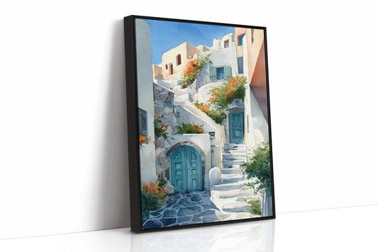 AL1868 - Premium Art Print - Black Framed Canvas image 1