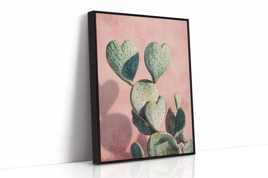 AL1858 - Premium Art Print - Black Framed Canvas image 1