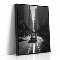 AL1861 - Premium Art Print - Black Framed Canvas image 1