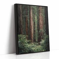 AL1864 - Premium Art Print - Black Framed Canvas image 1