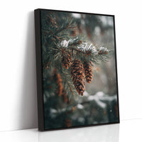 AL1851 - Premium Art Print - Black Framed Canvas image 1
