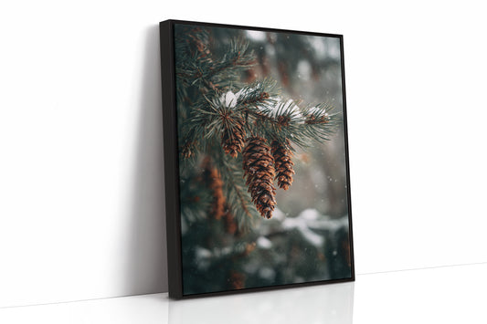 AL1851 - Premium Art Print - Black Framed Canvas image 1