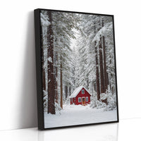 AL1852 - Premium Art Print - Black Framed Canvas image 1