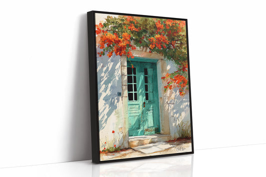AL1853 - Premium Art Print - Black Framed Canvas image 1