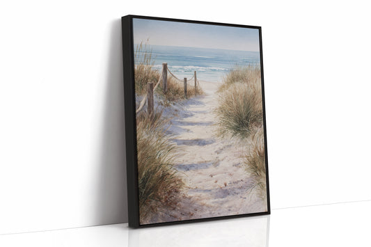 AL1855 - Premium Art Print - Black Framed Canvas image 1