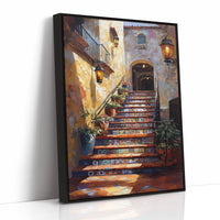 AL1856 - Premium Art Print - Black Framed Canvas image 1