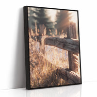 AL1838 - Premium Art Print - Black Framed Canvas image 1