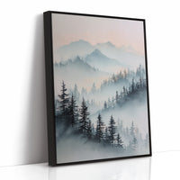 AL1844 - Premium Art Print - Black Framed Canvas image 1