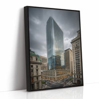 AL1845 - Premium Art Print - Black Framed Canvas image 1