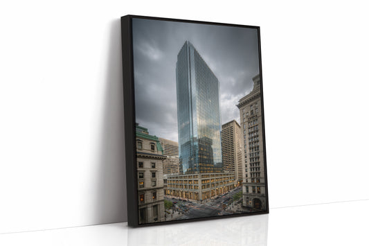 AL1845 - Premium Art Print - Black Framed Canvas image 1
