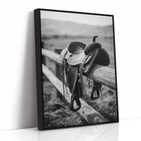 AL1827 - Premium Art Print - Black Framed Canvas image 1