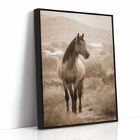 AL1833 - Premium Art Print - Black Framed Canvas image 1