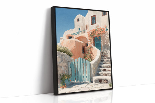 AL1817 - Premium Art Print - Black Framed Canvas image 1