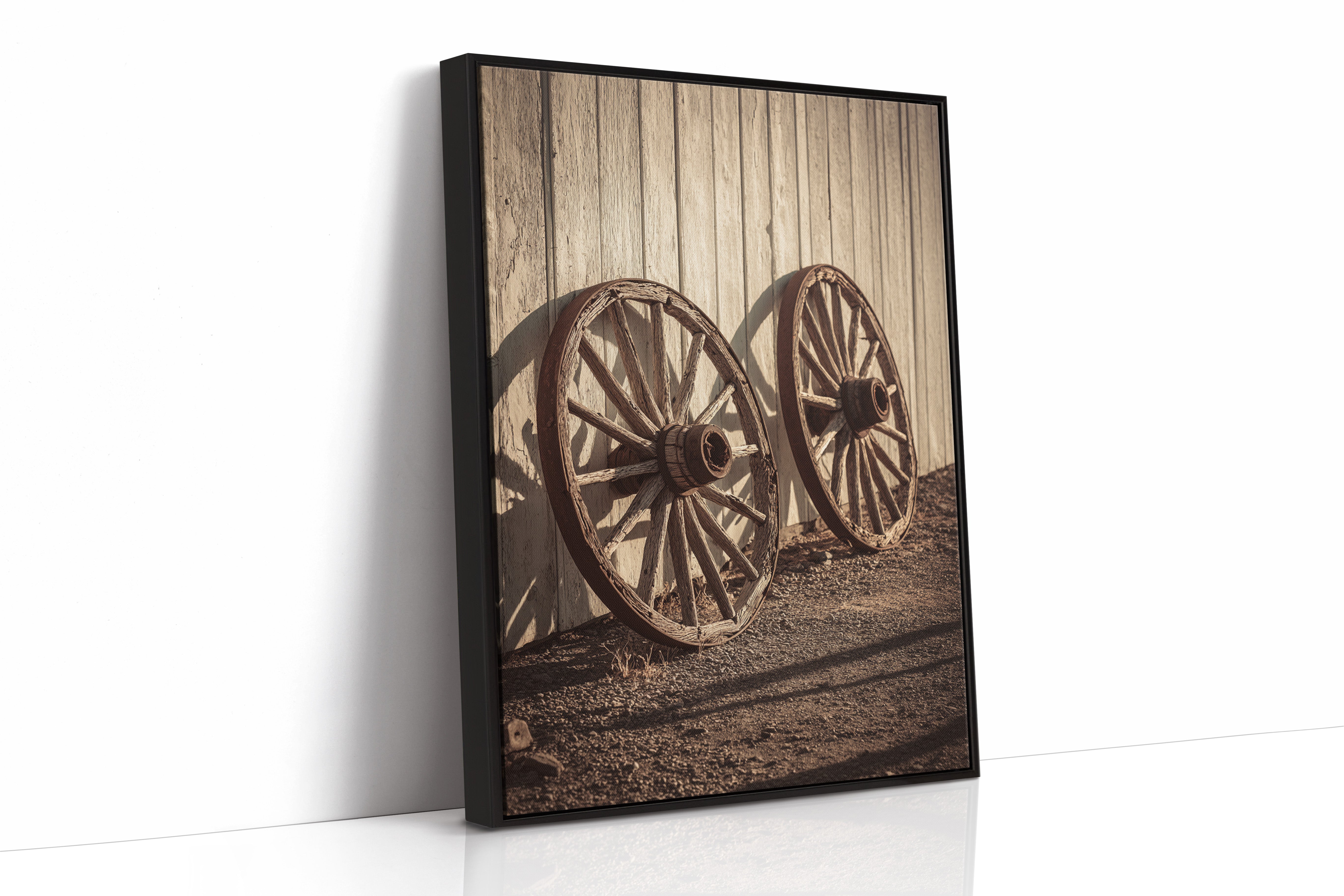 AL1819 - Premium Art Print - Black Framed Canvas image 1