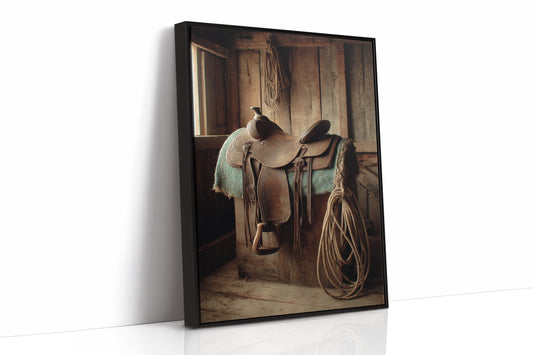 AL1821 - Premium Art Print - Black Framed Canvas image 1