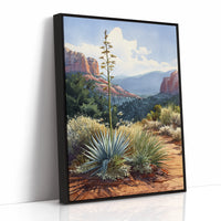AL1823 - Premium Art Print - Black Framed Canvas image 1