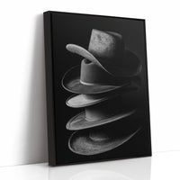 AL1824 - Premium Art Print - Black Framed Canvas image 1