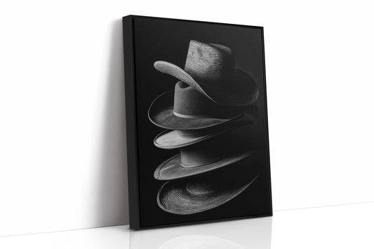 AL1824 - Premium Art Print - Black Framed Canvas image 1