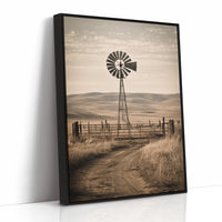 AL1811 - Premium Art Print - Black Framed Canvas image 1