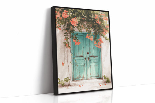 AL1816 - Premium Art Print - Black Framed Canvas image 1