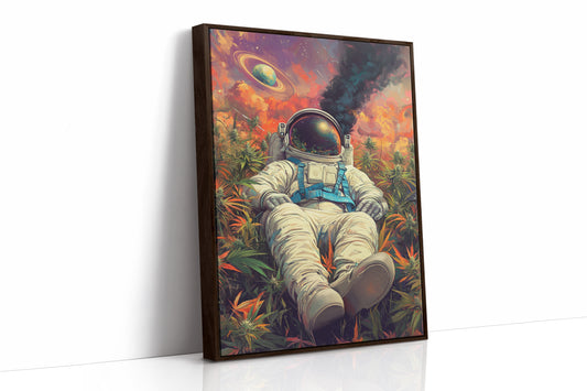 AL0009 - Brown Framed Canvas image 1