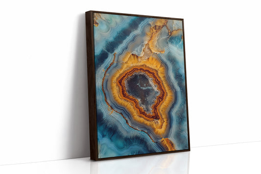 AL0011 - Brown Framed Canvas image 1