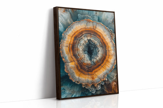 AL0014 - Brown Framed Canvas image 1