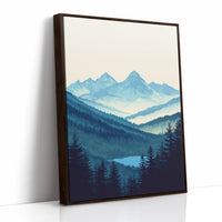 AL0016 - Brown Framed Canvas image 1