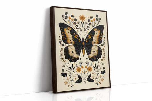 AL0023 - Brown Framed Canvas image 1