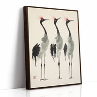 AL0031 - Premium Art Print - Brown Framed Canvas image 1