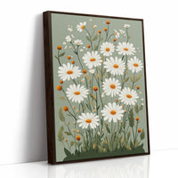 AL0041 - Premium Art Print - Brown Framed Canvas image 1