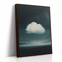 AL0042 - Premium Art Print - Brown Framed Canvas image 1
