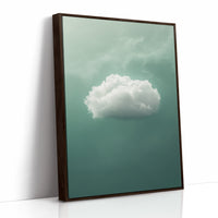 AL0044 - Premium Art Print - Brown Framed Canvas image 1