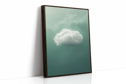 AL0044 - Premium Art Print - Brown Framed Canvas image 1