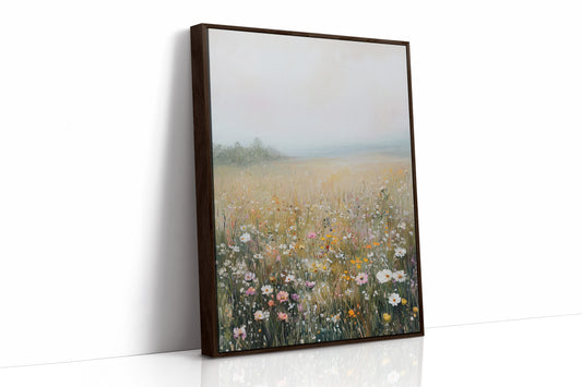 AL0049 - Premium Art Print - Brown Framed Canvas image 1