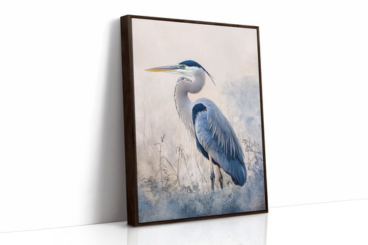 AL0055 - Premium Art Print - Brown Framed Canvas image 1