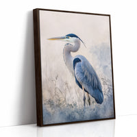 AL0057 - Premium Art Print - Brown Framed Canvas image 1