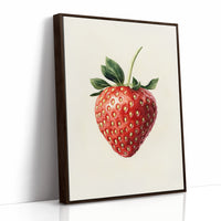 AL0083 - Premium Art Print - Brown Framed Canvas image 1