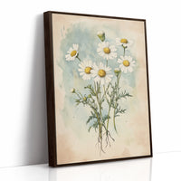 AL0086 - Premium Art Print - Brown Framed Canvas image 1
