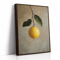 AL0099 - Premium Art Print - Brown Framed Canvas image 1