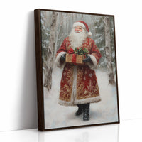 AL0129 - Premium Art Print - Brown Framed Canvas image 1