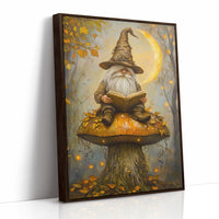 AL0137 - Premium Art Print - Brown Framed Canvas image 1