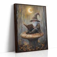 AL0138 - Premium Art Print - Brown Framed Canvas image 1