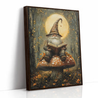 AL0142 - Premium Art Print - Brown Framed Canvas image 1